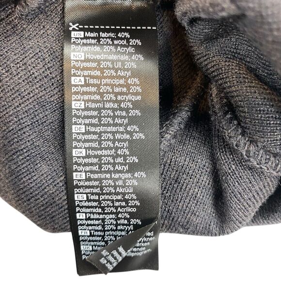 Daehlie Black Ski Cap One Size Beanie Hat Biathlon Cross Country MSRP: $35 - Picture 4 of 10